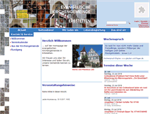 Tablet Screenshot of kirche-erbstetten.de